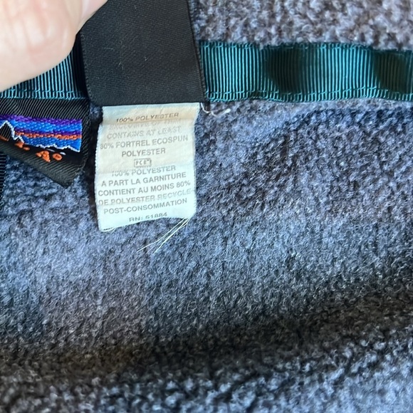 Vintage 90s Patagonia | Original Synchilla Full Zip Fleece Jacket Large Outdoor - Picture 10 of 12